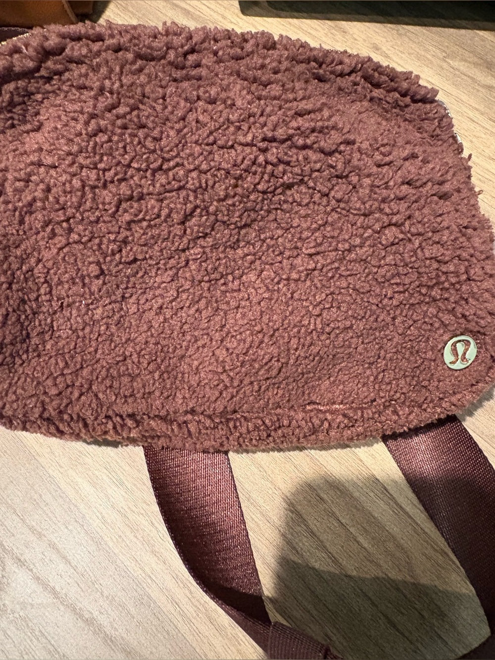 LULULEMON EVERYWHERE BELT BAG *FLEECE IN BURNT EARTH/Brown
